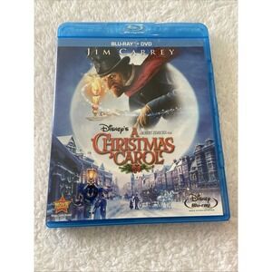 Disney's A Christmas Carol Blu Ray DVD Jim Carrey